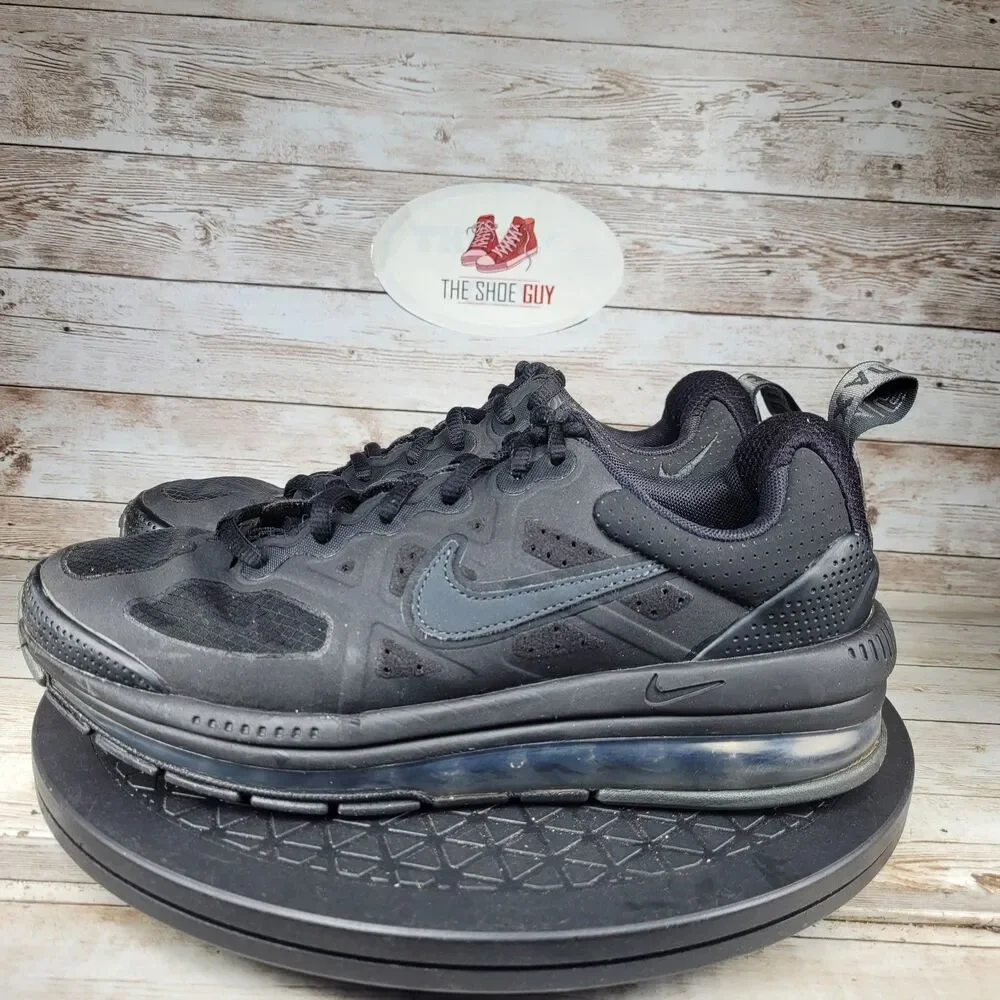 Nike Air Max Genome 6Y/ Women Size 7.5 Low Black Anthracite Athletic Shoes